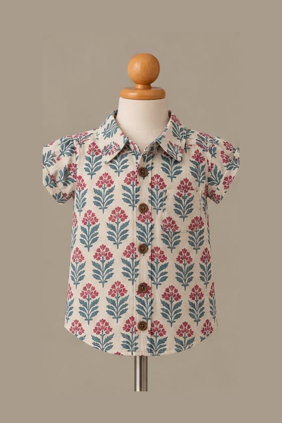 Felix Shirt, Short-sleeve cotton shirt