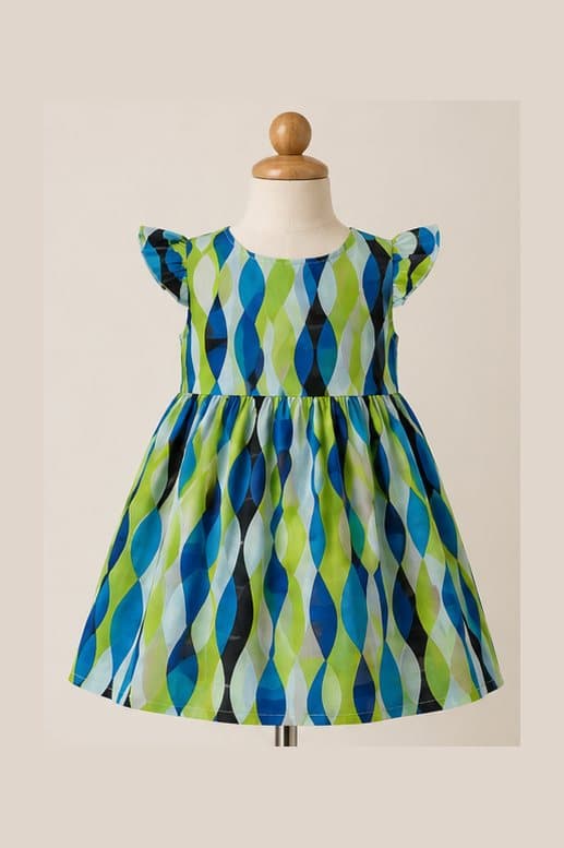 Iris Dress, Cotton summer dress